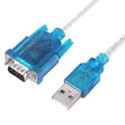 LandaTianrui LDTR-WG0128 HL-340 80cm USB to RS232 Serial Port Adapter Cable (Blue) - 1