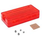 LandaTianrui LDTR-PJ012 ABS Protective Case with Heat Sink for Raspberry Pi Zero W / Zero(Red) - 1