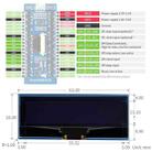 WAVESHARE 128 x 32 Pixel 2.23 inch OLED Display Module for Raspberry Pi Pico, SPI/I2C - 6