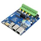Waveshare Dual ETH Quad RS485 Base Board B for Raspberry Pi CM4, Gigabit Ethernet - 1