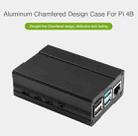 Waveshare Aluminum Chamfered Design Case for Raspberry Pi 4B - 7