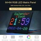 Waveshare RGB Full-Color LED Matrix Panel, 3mm Pitch, 64 x 64 Pixels, Adjustable Brightness - 3