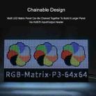 Waveshare RGB Full-Color LED Matrix Panel, 3mm Pitch, 64 x 64 Pixels, Adjustable Brightness - 5