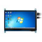 WAVESHARE 7inch HDMI LCD (H) IPS 1024x600 Capacitive Touch Screen , Supports Multi mini-PCs Multi Systems - 1