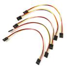 5 PCS 4 Pin Jumper Cable Female to Female Dupont Wire for Arduino - 1