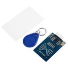 LDTR - WG0015 RFID - RC522 RF IC Card Sensor Module Kit with Key Chain for Arduino DIY Projects - Blue and White - 1