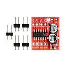 LDTR - B0001 Dual H-bridge Motor Driver Module 2 -10V Over-heat Protection / PWM Speed Adjustment for Arduino - Red - 1