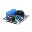LDTR - B0007 DC Motor Drive Module 4.5 - 6V 2 Chips H-Bridge DIY for Smart Car / Robot - Blue - 5