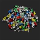 130PCS 5MM RGB 3-color LED Diodes Light-emitting DIY Electronic Component - 1