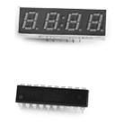 WH - 0001 DIY Digital Watch Kit 4-digit 7-segment Display / Singlechip with Nylon Loop Band - 1