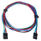LDTR - YJ028 / C 4 - Pin Female to Female Wire Jumper Cable for Arduino / 3D Printer, Cable Length: 70cm - 1