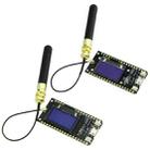 1 Pair TTGO LORA32 ESP32 LoRa OLED 0.96 inch Blue Screen Bluetooth WIFI 868MHz Discovery Board - 1