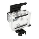For Gopro HERO4 / 3+ Sports Action Camera Waterproof Housing Case ABS Plastic Back Door Clip Lock Catch(Black) - 1