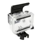 For Gopro HERO4 / 3+ Sports Action Camera Waterproof Housing Case ABS Plastic Back Door Clip Lock Catch(Black) - 5