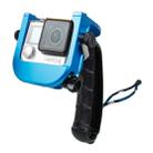 TMC P4 Trigger Handheld Grip CNC Metal Stick Monopod Mount for GoPro HERO4 /3+(Blue) - 1