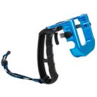 TMC P4 Trigger Handheld Grip CNC Metal Stick Monopod Mount for GoPro HERO4 /3+(Blue) - 3