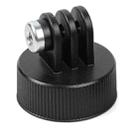 TMC HR383 Surfing Plastic Bottle Top Mount Tripod Adapter Holder for PULUZ Action Sports Cameras Jaws Flex Clamp Mount for GoPro Hero11 Black / HERO10 Black /9 Black /8 Black /7 /6 /5 /5 Session /4 Session /4 /3+ /3 /2 /1, DJI Osmo Action and Other Action Cameras, Inner Diameter: 28.5mm(Black) - 2