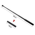 Handheld Gimbal Aluminum Alloy Extension Rod Tube for Feiyu G5 / SPG / WG2 Gimbal, Length: 19-60cm, Diamond Texture Head(Black) - 3