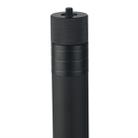 Handheld Gimbal Aluminum Alloy Extension Rod Tube for Feiyu G5 / SPG / WG2 Gimbal, Length: 19-60cm, Diamond Texture Head(Black) - 5