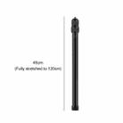 Selfie Stick Adjustable Extension Rod, Length: 45-120cm (Black) - 2