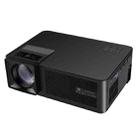CM1 5.8 inch LCD TFT Screen 280 Lumens 1280x768P Smart Projector,Support HDMIx2, USB, SD, VGA, AV, TV, Audio Out(Black) - 1