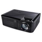 VS768 Android 4000ANSI Lumens 1980x1080 Resolution LED+LCD Technology Smart Projector, Support AV / HDMI / USB / VGA (Black) - 1