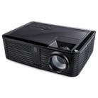 VS768 4000ANSI Lumens 1980x1080 Resolution LED+LCD Technology Smart Projector, Support AV / HDMI / USB / VGA(Black) - 1