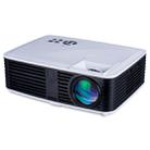 VS768 4000ANSI Lumens 1980x1080 Resolution LED+LCD Technology Smart Projector, Support AV / HDMI / USB / VGA (White + Black) - 1