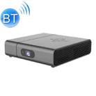 H200 960P 3000 Lumens 2.4G / 5G Wifi + Bluetooth Smart 3D Projector with Infrared Remote Control, Support Android 6.0 System(Grey) - 1