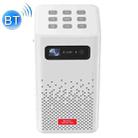 H300 854 x 480 100ANSI Lumens 2.4G / 5G Wifi + Bluetooth Smart Music Projector with Infrared Remote Control, Support Android 9.0 System(White) - 1