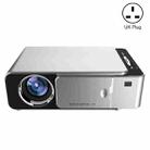 T6 2000ANSI Lumens Mini Theater Projector, Android 7.1 RK3128 Quad Core, 1GB+8GB, UK Plug(Silver) - 1