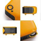 A2000 1080P Mini Portable Smart Projector Children Projector, EU Plug(Yellow Blue) - 8