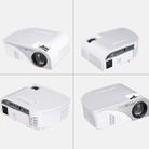 RD-805B 960*640 1200 Lumens Portable Mini LED Projector Home Theater with Remote Controller ,Support USB + VGA + HDMI + AV + TV(Black) - 6