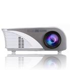 RD-805B 960*640 1200 Lumens Portable Mini LED Projector Home Theater with Remote Controller ,Support USB + VGA + HDMI + AV + TV(White) - 2