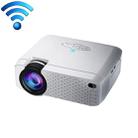 D40W 1600 Lumens Portable Home Theater LED HD Digital Projector, Mirroring Version(White) - 1