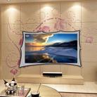 Micro Projector Elastic Curtain with 6 Hooks and 6 Stickers, 100 Inches (16:9) Projected Area: 221.3x124.5cm - 7
