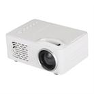 RD814 600 Lumens 320x240 Home Theater LED Projector with Remote Control, Support AV & USB & TF(White) - 1