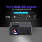 VS319 1500ANSI LM Smart WVGA 800x480 Portable Projector, Android 4.4, Quad-Core, 1GB DDR3, 8GB NAND FLASH, Support WiFi(Black) - 9