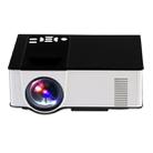 VS319 1500ANSI LM Smart WVGA 800x480 Portable Projector, Android 4.4, Quad-Core, 1GB DDR3, 8GB NAND FLASH, Support WiFi(Black+White) - 1