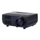 VS311 Mini Projector 150 Lumens LED 480x320 SVGA Multimedia Video Projector, Support HDMI / SD / USB / VGA / AV, Projecting Distance: 1-5m(Black) - 1