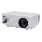 RD-805 800LM 800x480 Home Theater LED Projector with Remote Controller, Support HDMI, VGA, AV, USB Interfaces(White) - 1