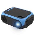 BLJ-111 1920x1080 800 Lumens LCD Portable Home Theater Mini Projector, Support HDMI / SD / USB / AV (Blue) - 1