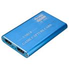 NK-S41 USB 3.0 to HDMI 4K HD Video Capture Card Device (Blue) - 1