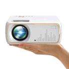 DH-A20 2200 Lumen 800 x 480 HD Smart Projector, Support VGA / HDMI / USB x 2 / AV / RCA Audio, Basic Version (White) - 1