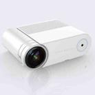 YG420 1280x1080P 2400LM Mini LED Projector Home Theater, Support HDMI & AV & SD & USB & VGA, Standard Version (White) - 1