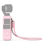 Body Silicone Cover Case with 19cm Silicone Wrist Strap for DJI OSMO Pocket (Pink) - 1