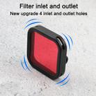 Housing Diving Color Lens Filter for DJI Osmo Action (Pink) - 4