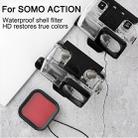 Housing Diving Color Lens Filter for DJI Osmo Action (Purple) - 7