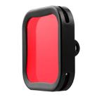 Housing Diving Color Lens Filter for DJI Osmo Action (Red) - 2