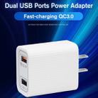 STARTRC 1106582 Dual-port QC 3.0 + 2.4A USB Fast Charger for DJI Mavic Mini,US Plug - 5